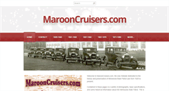 Desktop Screenshot of marooncruisers.com