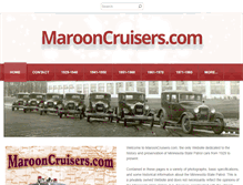 Tablet Screenshot of marooncruisers.com